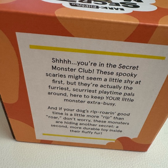 Bark Secret Monster 👹 “Lerf” dog toy - Picture 3 of 10